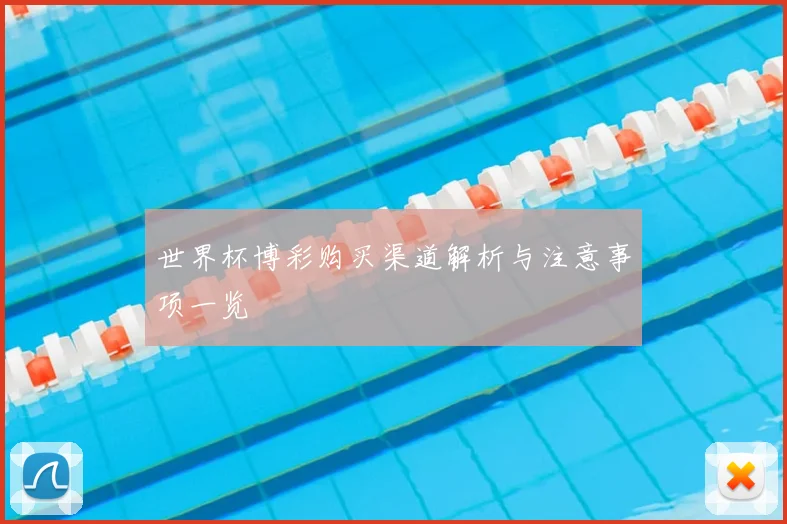 世界杯博彩购买渠道解析与注意事项一览