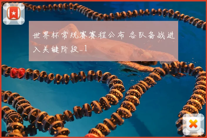 世界杯常规赛赛程公布 各队备战进入关键阶段_1